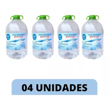 Água Destilada para Autoclave Soft Water 5L c/4 CPOH