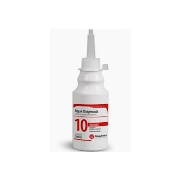 Água Oxigenada Rioquimica 10 Volumes Almotolia Twist Off 100ml c/30