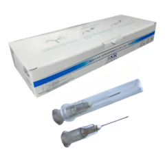 Agulha Hipodérmica para Infusão e Extração 27,5G 0,38x13mm c/100 SR