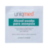 Álcool Swab Uniqmed c/100 sâches