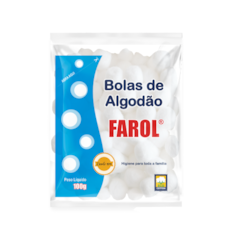 Algodão Bola 100G c/30 Farol