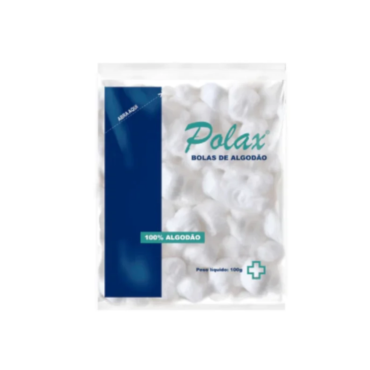 Algodão Bola 100G c/30 Polax Algodão Bola 100G c/30 Polax