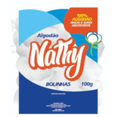 Algodão Bola 100g c/50 Nathy