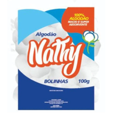 Algodão Bola 100g c/50 Nathy Algodão Bola 100g c/50 Nathy