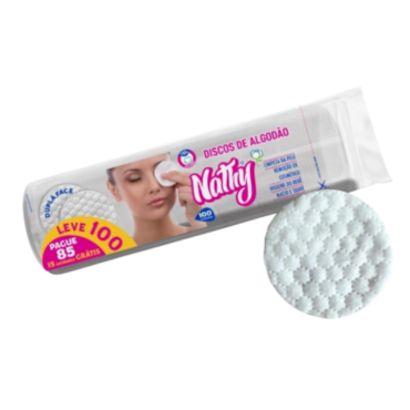 Algodão Disco c/100 Nathy