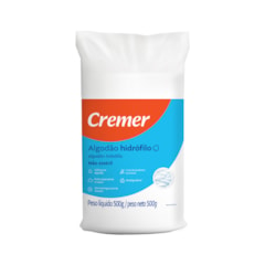 Algodão Hidrofilo Cremer Rolo 500g c/16