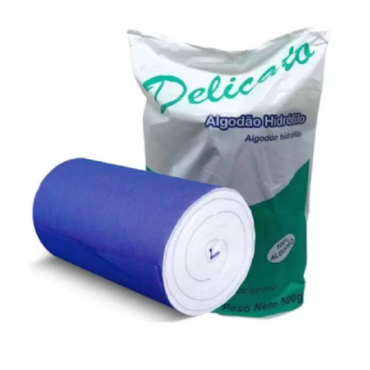 Algodão Hidrofilo Cremer Rolo 500g Delicato c/16 Algodão Hidrofilo Cremer Rolo 500g Delicato c/16