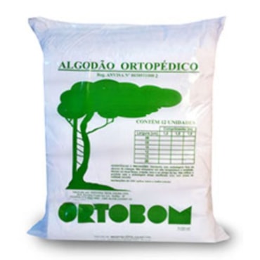 Algodão Ortopédico 10cm x 1,8m c/12 Ortobom