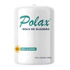 Algodão Rolo 500g c/20 Polax