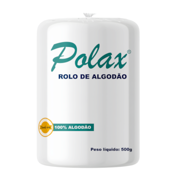 Algodão Rolo 500g Polax