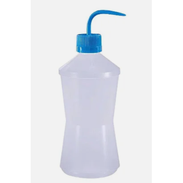 Almotolia Plástica 500ml Transparente Bico Curvo c/12 J.Prolab