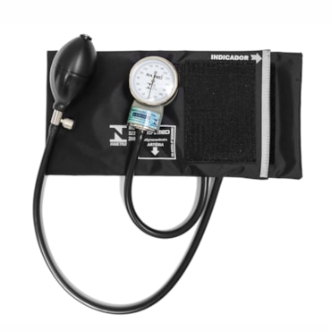 Aparelho Medidor de Pressão Adulto Preto Pamed Aparelho Medidor de Pressão Adulto Preto Pamed