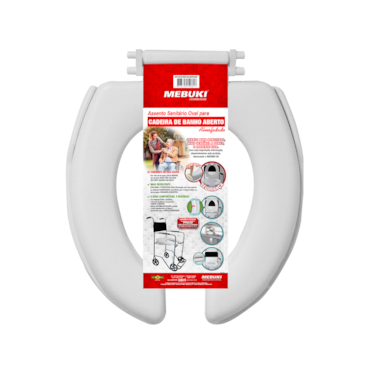 Assento para Cadeira de Banho Aberto Mebuki Assento para Cadeira de Banho Aberto Mebuki