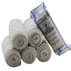 Atadura de Crepe 20cm x 1,8m 15 Fios c/12 Ortofen