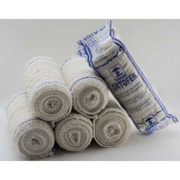 Atadura de Crepom 15cm x 1,2m 15 Fios c/ 276 ORTOM Atadura de Crepom 15cm x 1,2m 15 Fios c/ 276 ORTOM