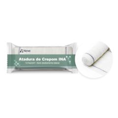 Atadura de Crepom Neve Ina 12cm x 1,8m 13F c/12