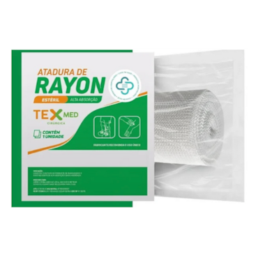 Atadura de Rayon Estéril 7,5cm x 5m Texmed