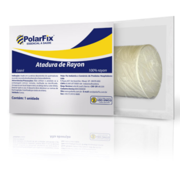 Atadura de Rayon Estéril Polar Fix 7,5cm x 5m