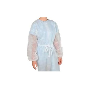 Avental Descartável Manga Longa 40g c/Punho c/10 Confortell Avental Descartável Manga Longa 40g c/Punho c/10 Confortell