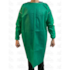 Avental Descartável Manga Longa Verde 40G c/10 Mega Medical