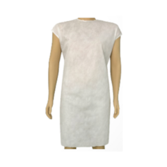 Avental Descartável sem Manga Soft Branco c/20 Mega Medical