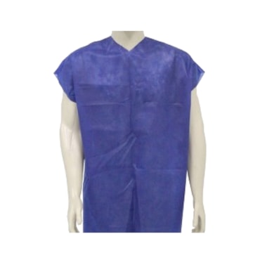 AVENTAL TNT DESCARTÁVEL SEM MANGA 30GR AZUL ESCURO C/10 - ANADONA AVENTAL TNT DESCARTÁVEL SEM MANGA 30GR AZUL ESCURO C/10 - ANADONA