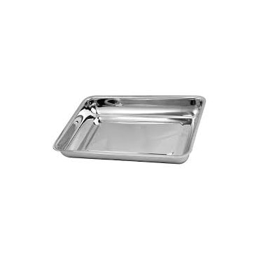 Bandeja de Inox Lisa 30x20x4cm Fami Bandeja de Inox Lisa 30x20x4cm Fami
