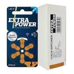 Bateria para Aparelho Auditivo P13 c/10 Extra Power