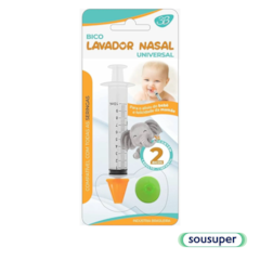 Bico Lavador Nasal para Seringa c/2 3B