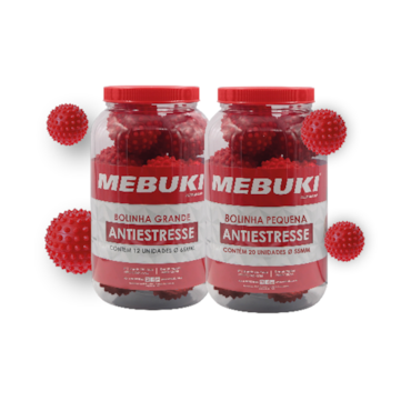 Bolinha Anti-stress 55cm c/20 Mebuki Bolinha Anti-stress 55cm c/20 Mebuki