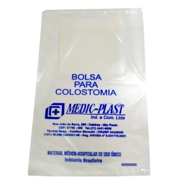 Bolsa de Colostomia 30mm c/10 Medic Plast Bolsa de Colostomia 30mm c/10 Medic Plast