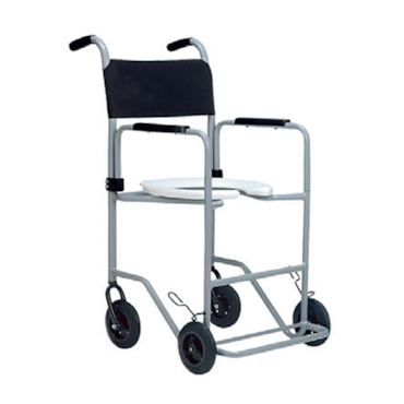 Cadeira de Rodas Higiênica 80Kg Pop Braço Fixo Jaguaribe Cadeira de Rodas Higiênica 80Kg Pop Braço Fixo Jaguaribe