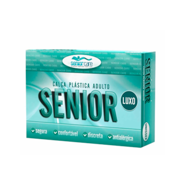 Calça Plástica Luxo Sem Botão GG 52/54 Senior care