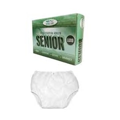 Calça Plástica Luxo Sem Botão P 40/42 Senior care