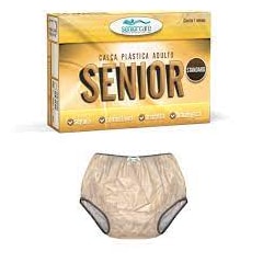 Calça Plástica Standard Sem Botão M 44/46 Senior care