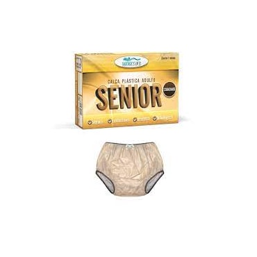 Calça Plástica Standard Sem Botão M 44/46 Senior care