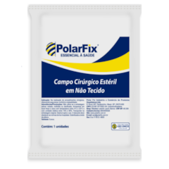 Campo Cirúrgico Estéril TNT Fenestrado 1m x 1m c/66 Polar Fix