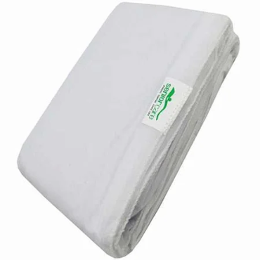 Capa para Colchão Solteiro PVC Elástico Branco Lux Senior Capa para Colchão Solteiro PVC Elástico Branco Lux Senior