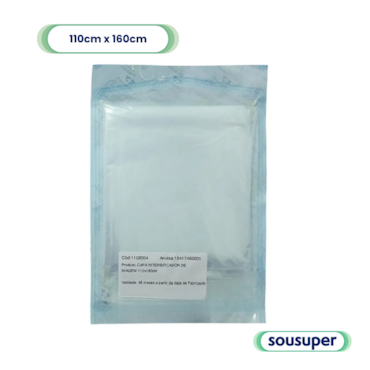 Capa Protetora para Intensificador de Imagem com Fita 110x160cm Esterili-Med Capa Protetora para Intensificador de Imagem com Fita 110x160cm Esterili-Med