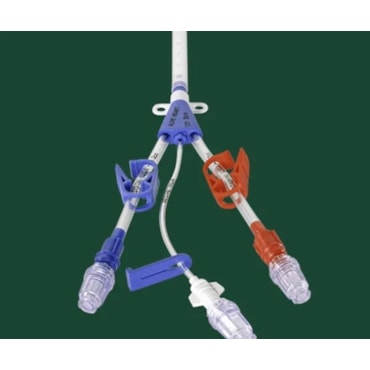 Cateter Hemodiálise Triplo Lúmen 12fr x 120cm Alive Heart Cateter Hemodiálise Triplo Lúmen 12fr x 120cm Alive Heart