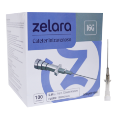 Cateter Intravenoso 16G C/100 - ZELARA
