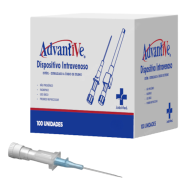Cateter Intravenoso 22G c/100 Advantive