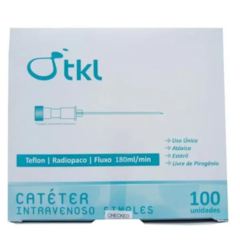 Cateter Intravenoso 22G c/100 TKL