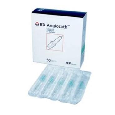 Cateter Intravenoso Angiocath 22G c/50 BD