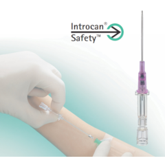 Cateter Intravenoso com Dispositivo de Segurança Introcan Safety 14G 2,2mm x 50mm c/50 B.Braun