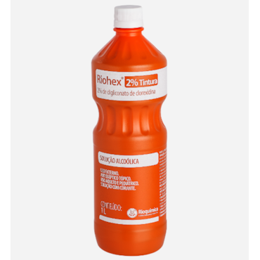 Clorexidina Álcoolica Riohex 2,0% 1l c/12 Rioquimica