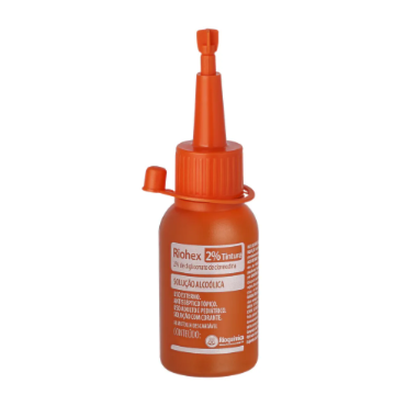 Clorexidina Álcoolica Riohex 2,0% 30ml c/30 Rioquimica