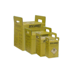 Coletor Perfuro Cortante 1,5l Pardo c/20 Descarbox