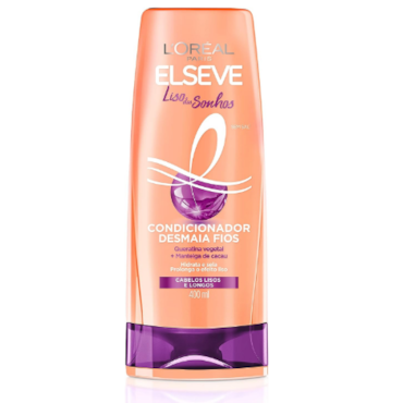 CONDICIONADOR ELSEVE LISO DOS SONHOS 400ML