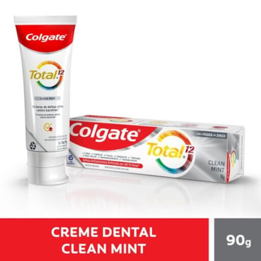 CREME DENTAL COLGATE TOTAL 12 CLEAN MINT 90G